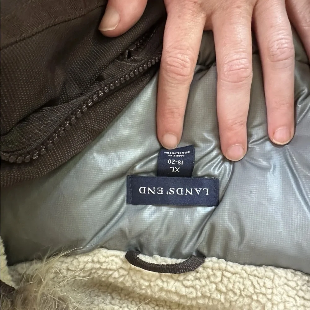 Lands End warm brown